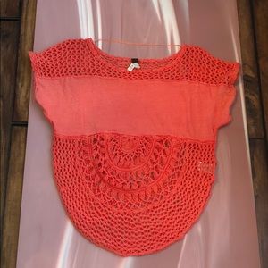 Crochet Free People top